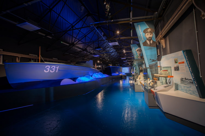 The Night Hunters exhibition tells the story of the Coastal Defence Force. 