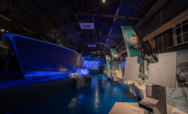 The Night Hunters exhibition tells the story of coastal defence. 