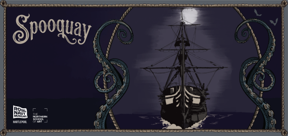Spookquay Halloween event at HMS Trincomalee