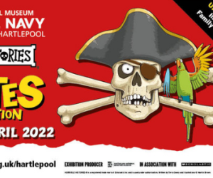 A graphic showing Horrible History branding. 