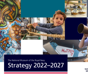 A composite image showing various scenes from the National Museum of the Royal Navy. 